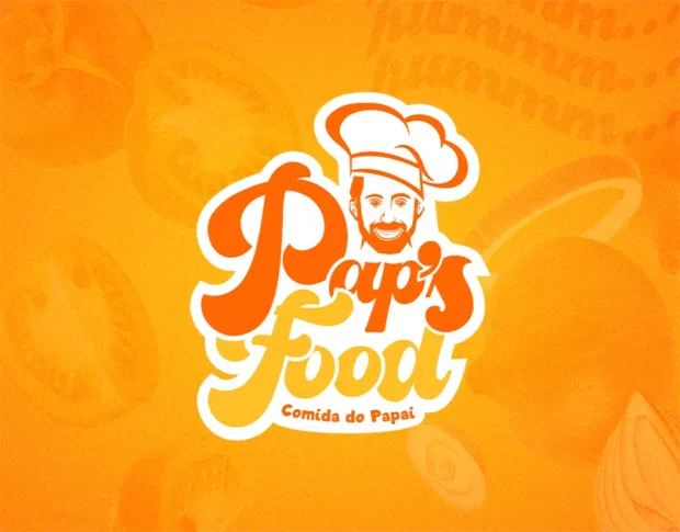 Pap's Food, identidade visual, projeto da Ciclup