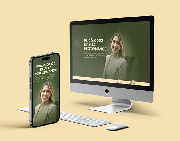 Psi Plateau, landing page, projeto da Ciclup